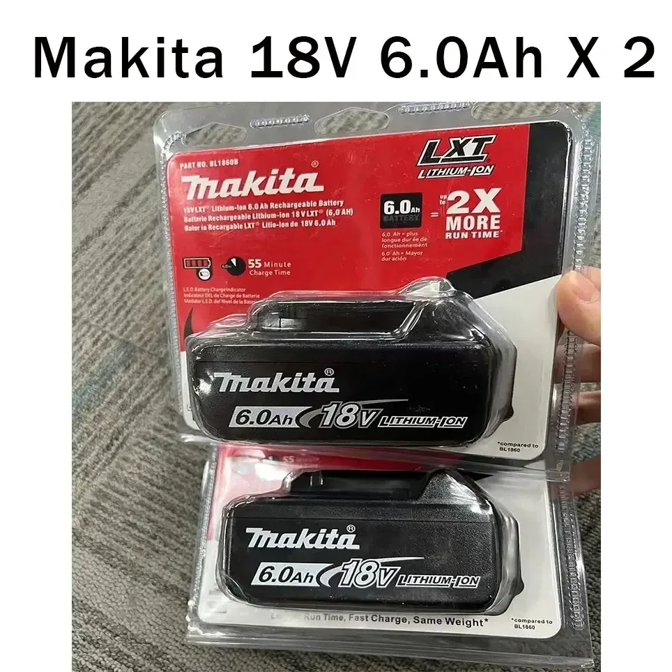 Batterie Li-ion 18 V 6,0 Ah pour outils