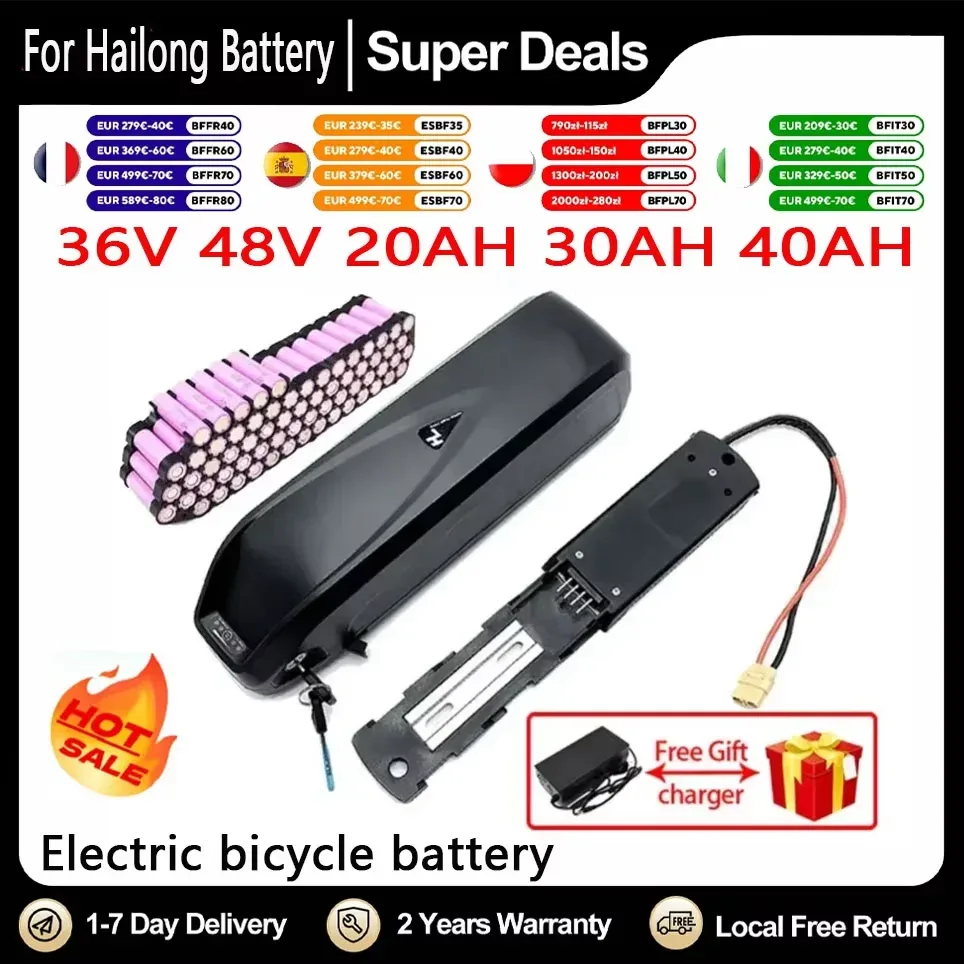 Batterie Li-ion 48 V vélo électrique