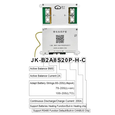 BMS intelligent à équilibrage actif, 4S à 8S – image 3