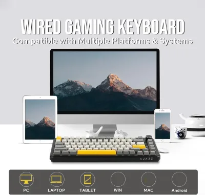 Clavier mécanique filaire 98 touches USB – image 2