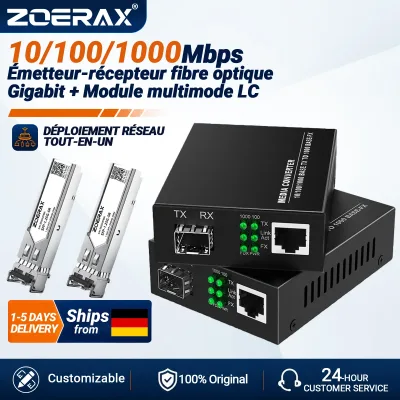 Convertisseur de média SFP vers RJ45 Gigabit