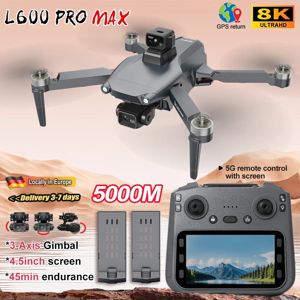 Drone GPS avec caméra et cardan 3 axes