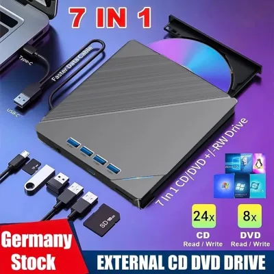 Graveur DVD externe USB 3.0 et Type-C