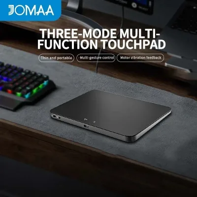 Pavé tactile Bluetooth noir sans fil – image 2