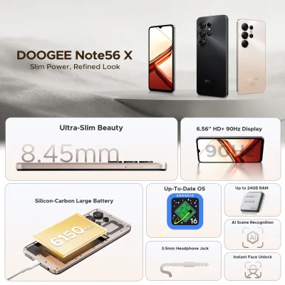 Smartphone Android écran 16,5 cm – image 2