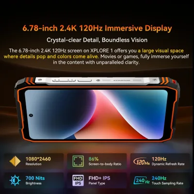 Smartphone robuste 5G, 512 Go – image 3