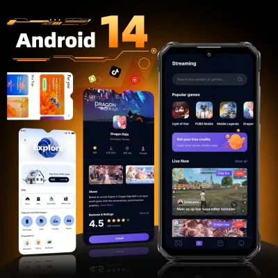 Smartphone robuste débloqué écran 16,5 cm – image 2