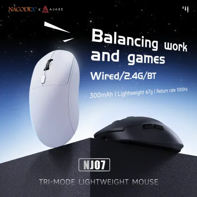 Souris de jeu sans fil légère 59 g