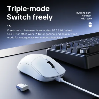Souris de jeu sans fil légère 59 g – image 3