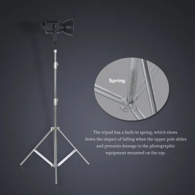 Support d'éclairage en aluminium, 290 cm – image 2