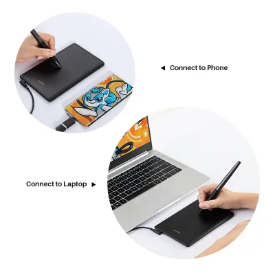 Tablette graphique USB avec stylo – image 3
